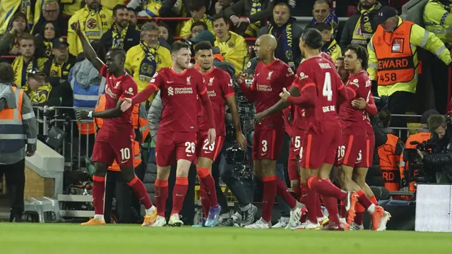 Liverpool Lumat Villarreal di Leg Pertama Liga Champions