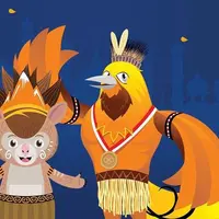 Ketahui makna dibalik slogan PON XX Papua torang bisa dan dua maskotnya. (Instagram/ponxx2020papua).