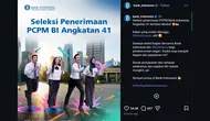 Bank Indonesia Buka Lowongan Kerja Mulai 9 Agustus 2026, Simak Syaratnya
