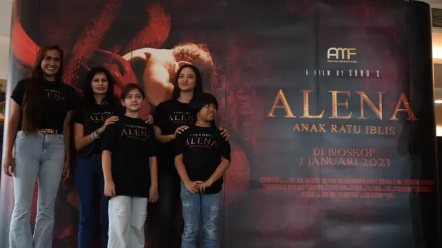 Syukuran film Alena Anak Ratu Iblis