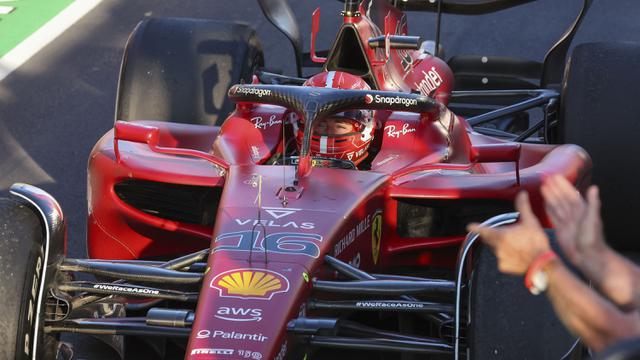 Foto: Aksi Charles Leclerc Saat Sabet Gelar Grand Slam Formula 1 Pertamanya di GP Australia