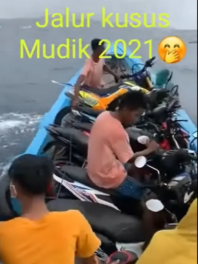 Warganet Ini Tawarkan Jalur Mudik Khusus Tanpa Dicegat, Terjangan Ombak Bikin Panik