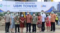 Groundbreaking UBM Tower di Serpong. (Foto: Istimewa).