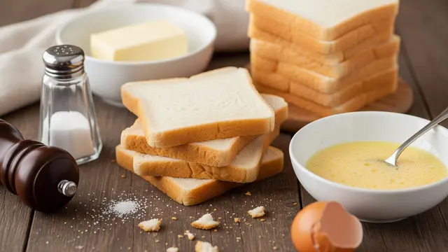 Resep Kulit Roti Tawar Gulung Telur