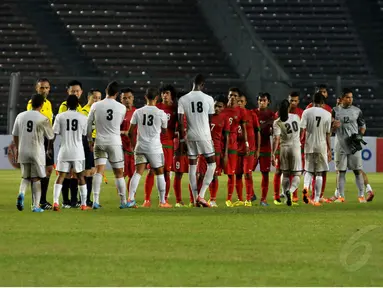 Ketat, Laga Indonesia U-23 vs Rep Dominika Berakhir Imbang