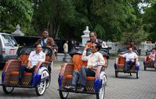KAI Salurkan Bantuan Becak Listrik ke DIY, Dukung Transportasi Hijau dan Pariwisata Lokal