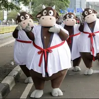 Bersama MooGyu, bos Indoofood Axton Salim habiskan Minggu pagi dengan kegiatan seru.