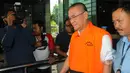 Tersangka kasus dugaan korupsi pembangunan Wisma Atlet SEA Games Palembang, Rizal Abdullah kembali menjalani pemeriksaan di KPK, Jakarta, Kamis (19/3/2015). (Liputan6.com/Herman Zakharia)