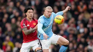 MU Vs Man City: Erling Haaland Lagi Ganas, Lisandro Martinez Malah Santai