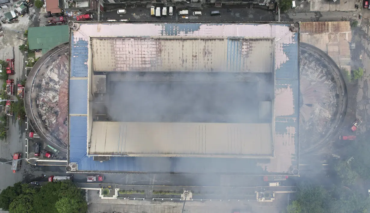 Awalnya dibangun pada tahun 1926, kantor pos ini pernah dianggap sebagai “gedung termegah” di Manila, menurut situs webnya. (AP Photo/Aaron Favila)