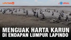 Journal Menguak Harta Karun di Endapan Lumpur Lapindo.(Abdillah/Liputan6.com)