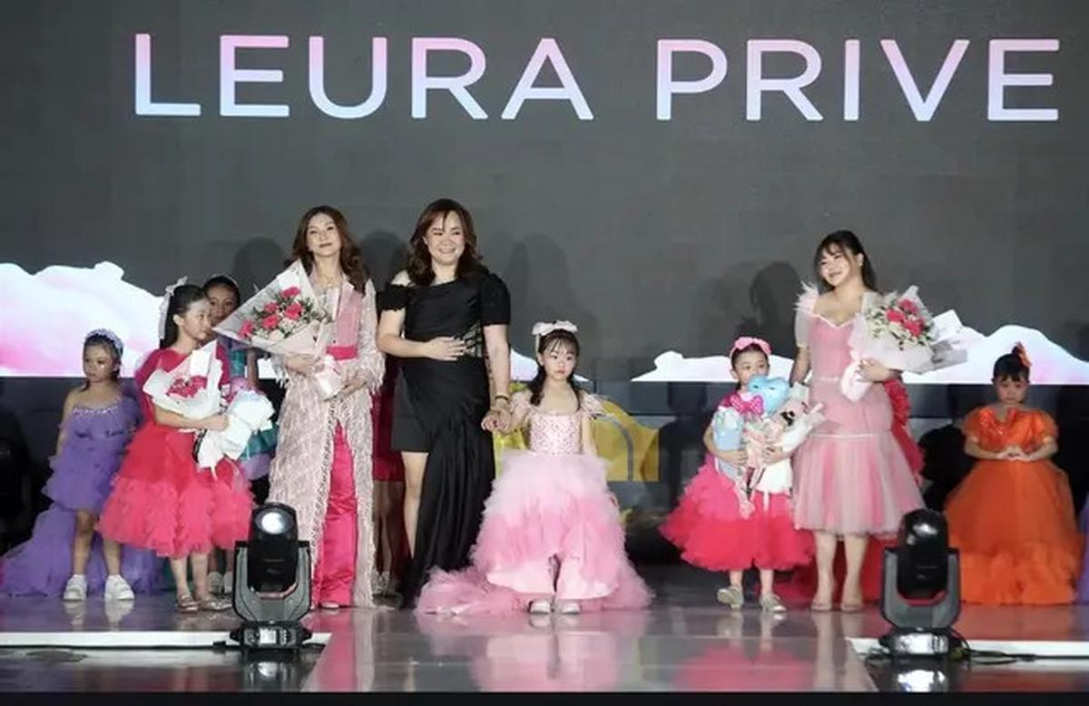 Thalia dan Thania Putri Onsu Jadi Muse Leura Prive di Jakarta Kids Fashion Festival 2024