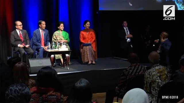 Cerita Presiden Joko Widodo terkait keamanan Kabupaten Nduga di Papua.