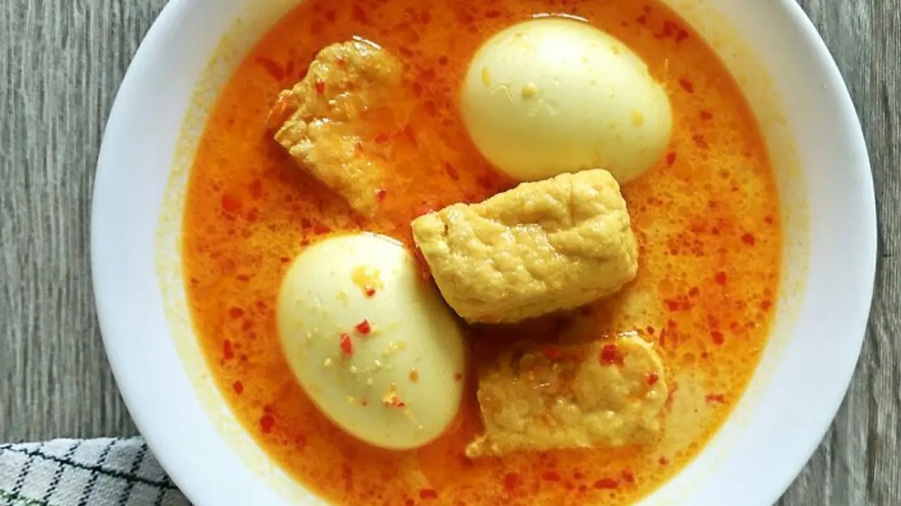 Resep Telur Kuah Santan Simpel