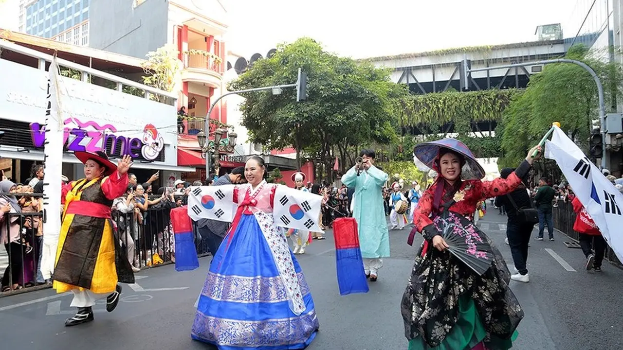Surabaya Cross Culture International Folk Art Festival (SCCIFAF) 2023 berlangsung meriah. (Istimewa)