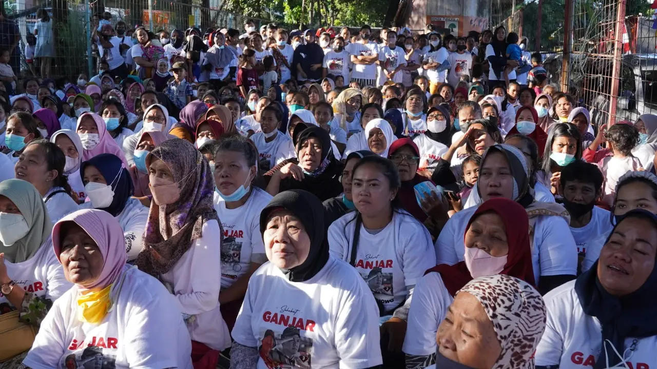 Sahabat Ganjar menggelar deklarasi dukungan untuk Ganjar Pranowo jadi capres 2024. (Istimewa).