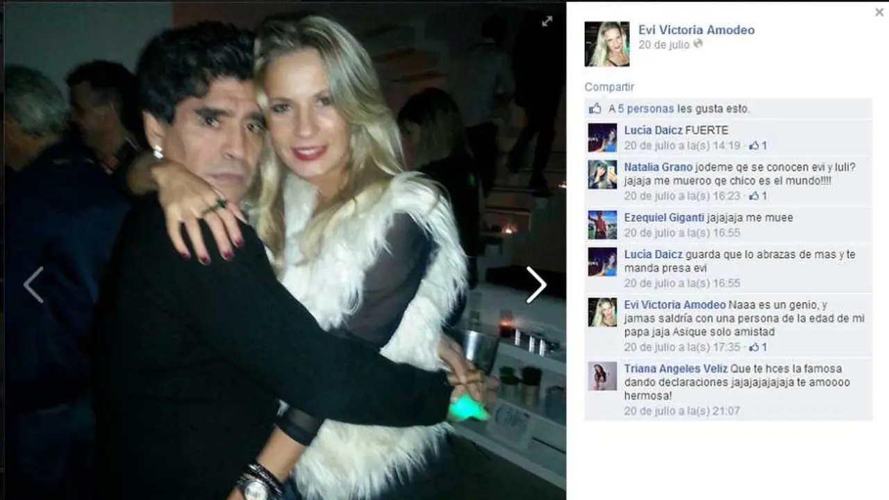 Putus dari "Daun Muda", Maradona Langsung Pamer Foto Mesra