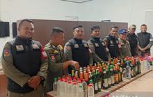 Satpol PP Cianjur Sita Ratusan Miras dari Kios Berkedok Depot Jamu, Gencarkan Operasi
