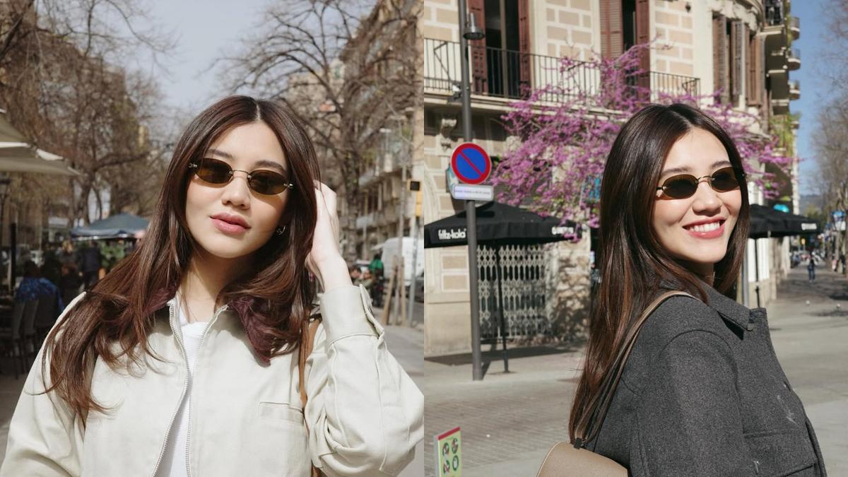 Pesona Bumil Cantik Aaliyah Massaid Babymoon ke Barcelona, Pancarkan Aura Keibuan dengan Makeup Flawless