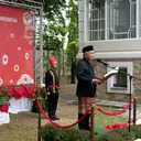 Hujan Tak Surutkan Semangat WNI Rayakan HUT ke-81 RI di Wina