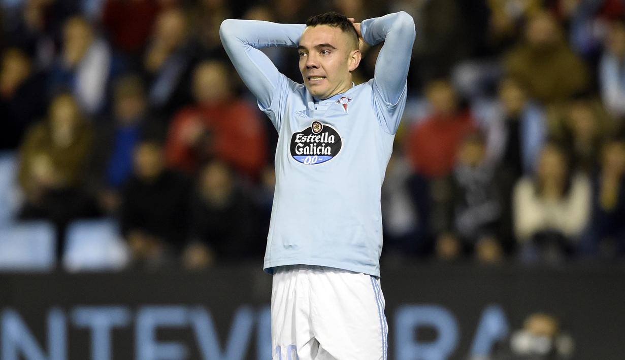 4. Iago Aspas (Celta Vigo) - 10 Gol. (AFP/Miguel Riopa)