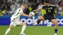 Kemenangan ini membawa Hungaria berada di posisi tiga klasemen grup A Euro 2024.  (AP Photo/Antonio Calanni)