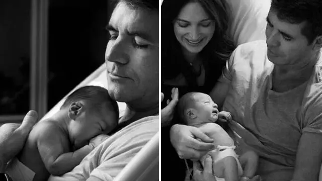 Lucunya Bayi Simon Cowell dan Laura Silvermann