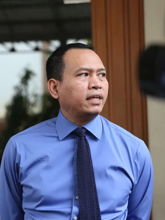 Kuasa Hukum Andi Soraya, Ervin Lubis membenarkan jika kliennya berhalangan hadir.  (Nurwahyunan/Bintang.com)