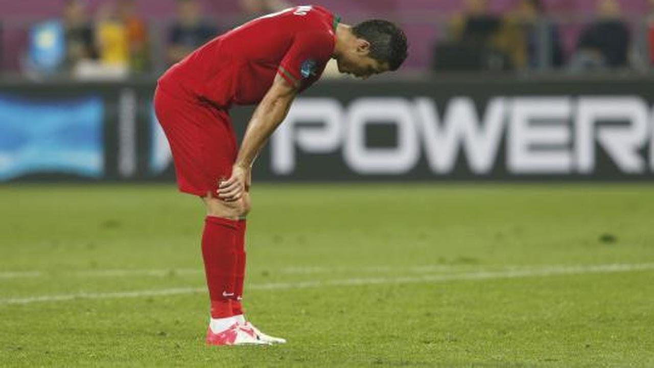 Ekspresi CR7 di lapangan hijau