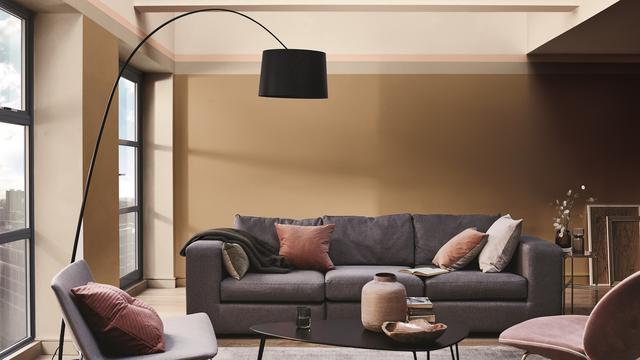 Ubah Mood di Ruang Keluarga dengan Permainan Warna