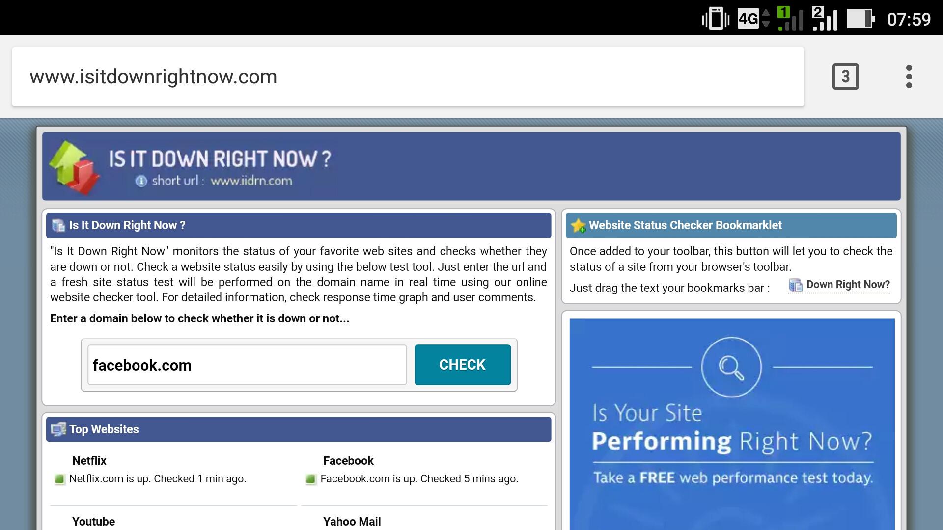 Cara Mengecek Status Situs Web Down Atau Tidak Tekno
