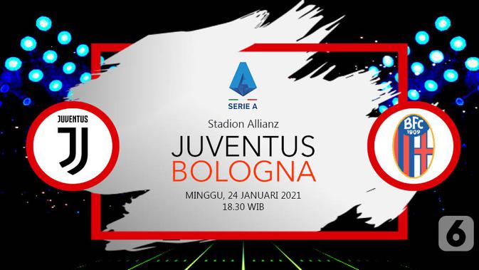 Live Streaming Liga Italia Juventus vs Bologna 24 Januari ...