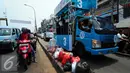 Suasana Karnaval Sosialisasi Pilkada Damai Kota Tangerang Selatan, Minggu (20/9/2015) KPUD Kota Tangsel mengajak masyarakat untuk mensukseskan Pilkada Serentak. (Liputan6.com/Helmi Afandi)