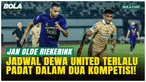 Jan Olde Riekerink menyoroti jadwal padat Dewa United usai laga di Indomilk Arena, Kamis (26/2/2026). Enam laga dalam waktu singkat dinilai tak ideal jelang AFC di Manila, sehingga rotasi dan evaluasi jadi opsi.