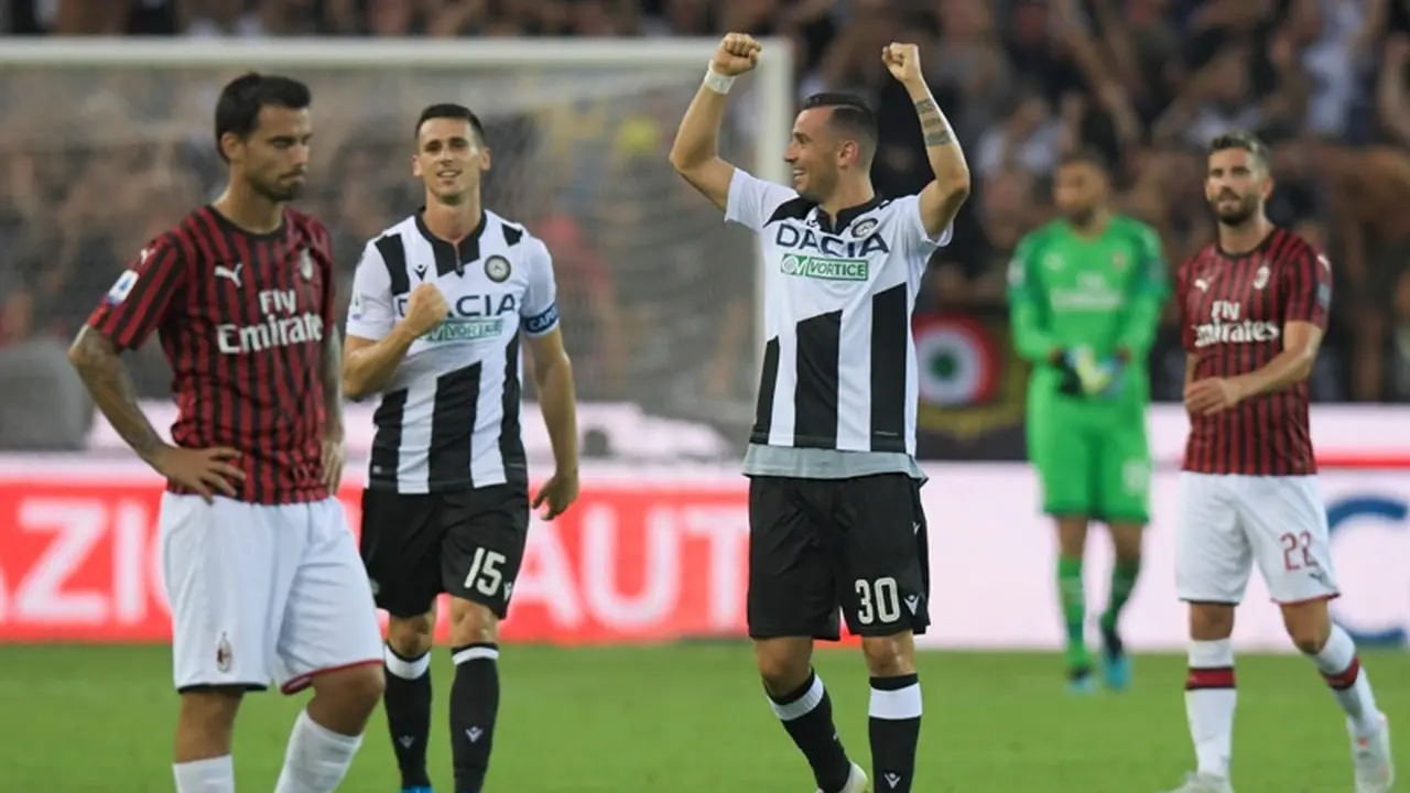 Udinese Vs AC Milan