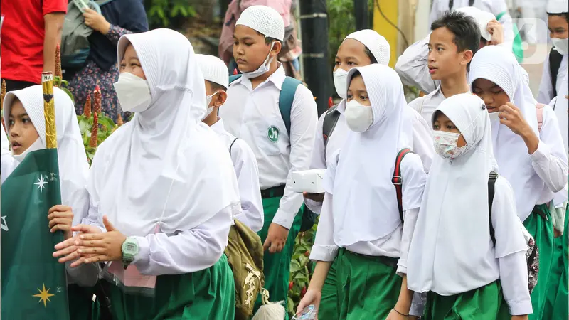 Pawai Maulid Nabi di Jakarta