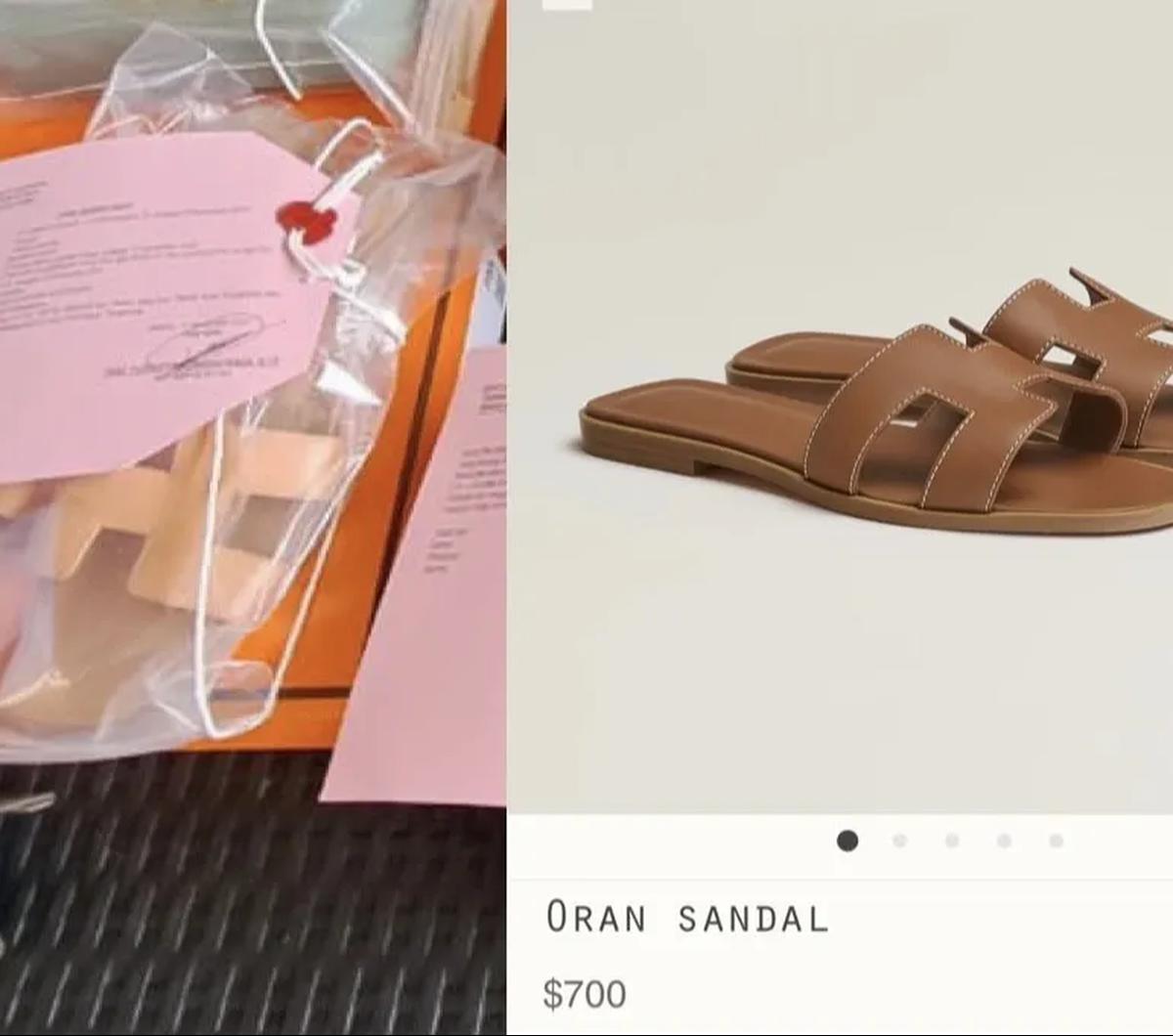 Sandal Hermes<br>