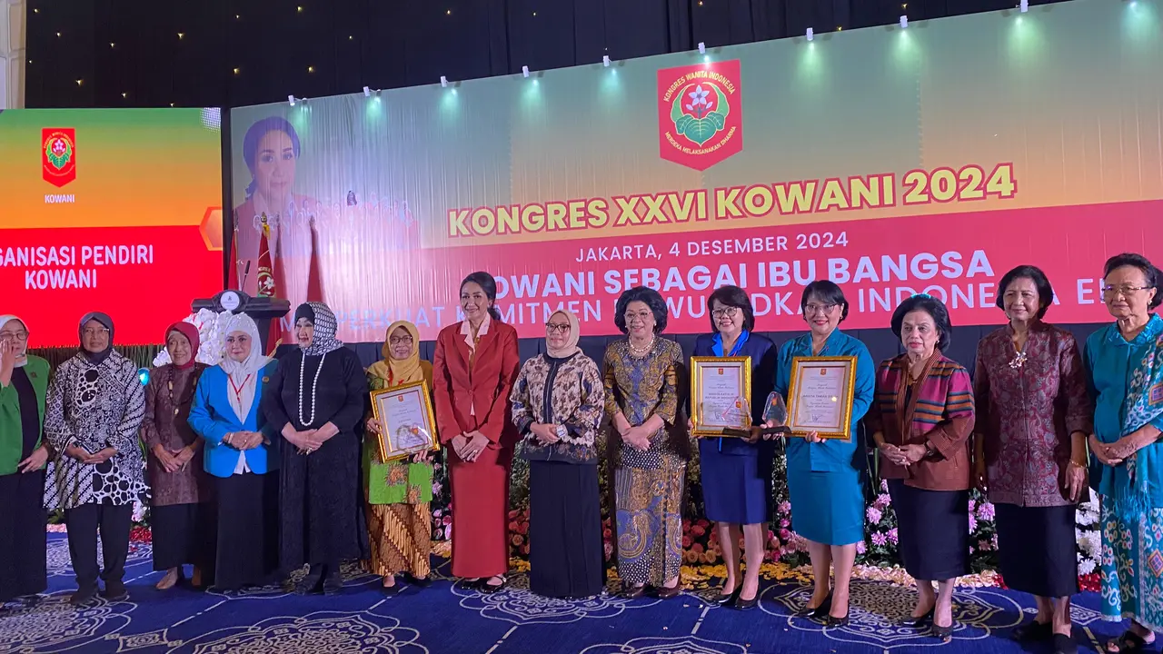 Kongres XXVI Kowani 2024 yang diselenggarakan di Jakarta, Rabu (4/12/2024) (Istimewa)