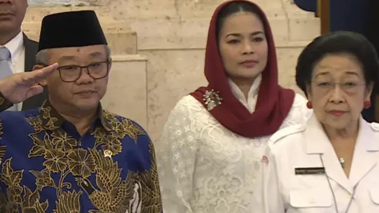 Megawati Hadiri Pengukuhan di Istana: Saya Paskibraka Tahun 1963 Jadi Tahu Cara Didiknya