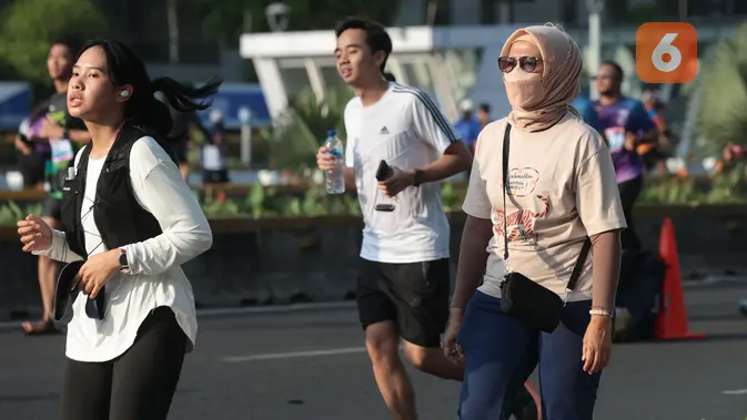 Terganggu Abu Anak Krakatau, CFD Jakarta Berakhir Lebih Awal