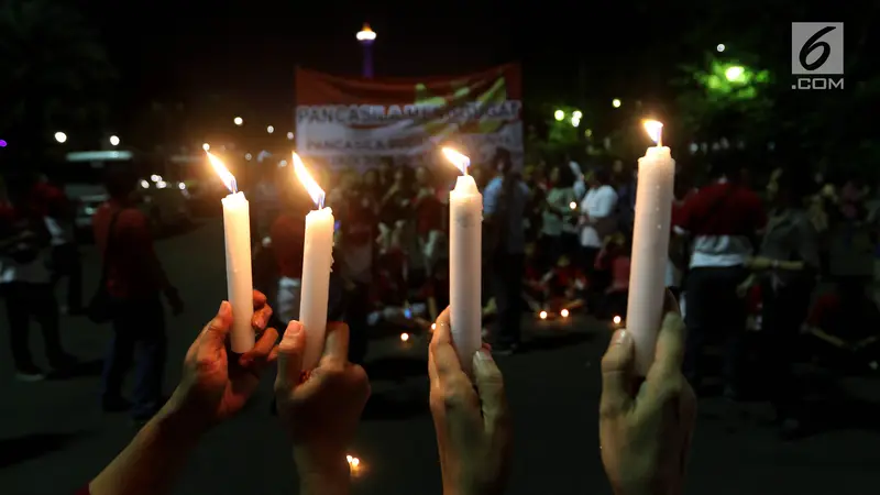 Aksi Damai Kutuk Kekerasan dan Ketidakadilan