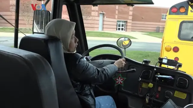 Kisah Perempuan Muslim Indonesia Lakoni Profesi Sopir Bus di AS, Murid-Murid Penasaran Jilbabnya