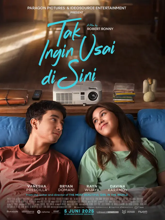 Poster film Tak Ingin Usai di Sini. (Foto: Dok. Paragon Pictures)