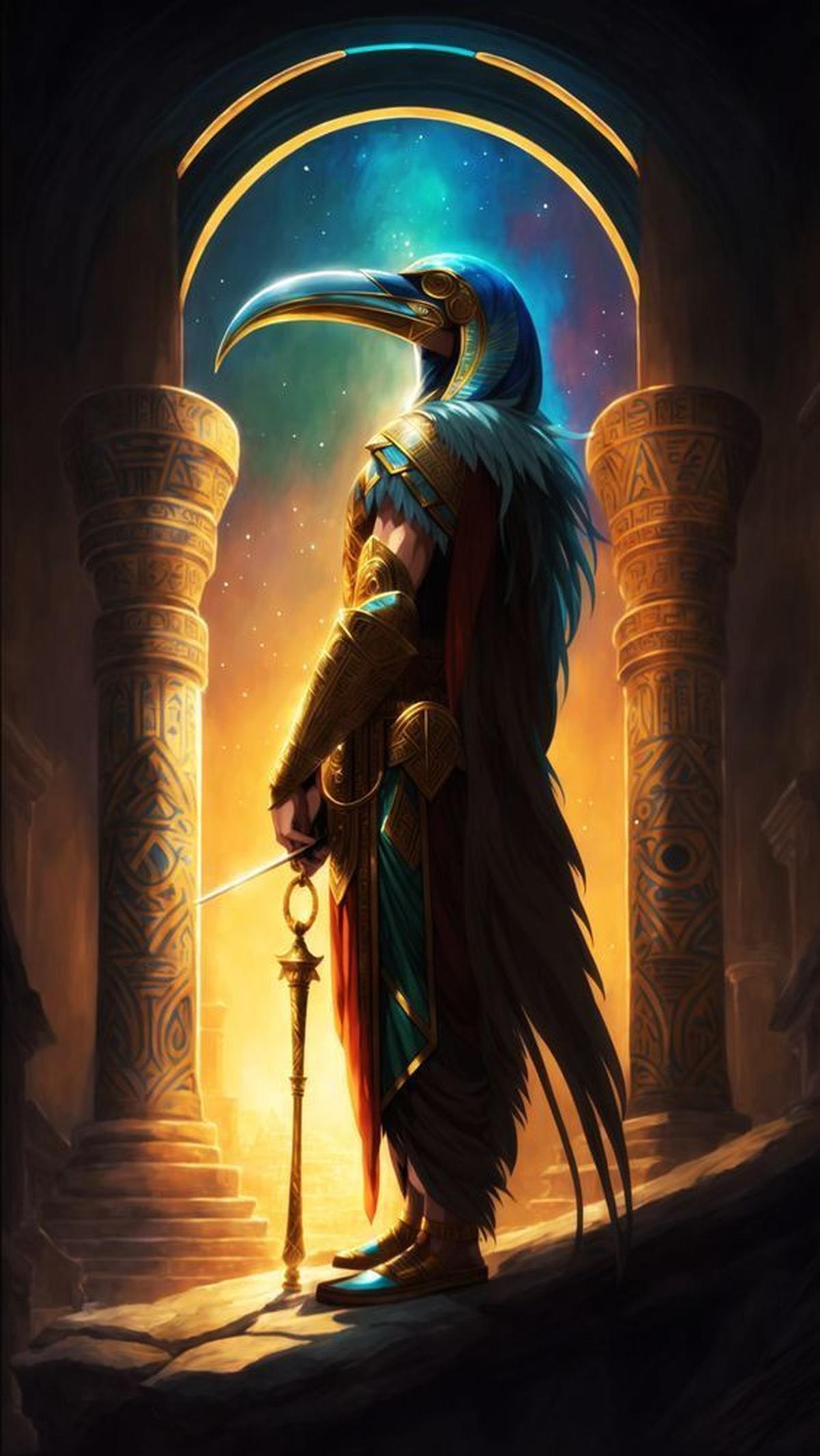 <b>Babun: Perwujudan Dewa Thoth dan Hapi</b><br>