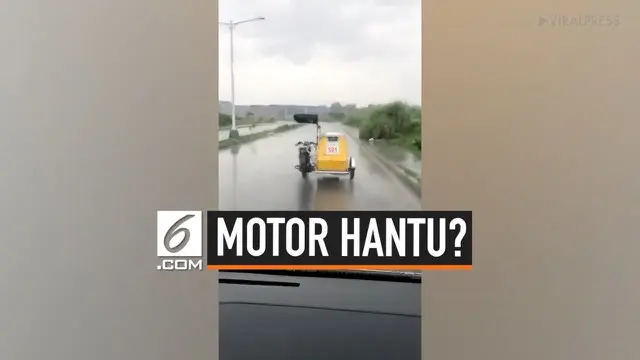 Sebuah rekaman becak motor yang berjalan sendiri tanpa pengendara membuat heboh media sosial. Peristiwa ini terjadi di Bulacan, Filipina.