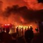 kebakaran PAsar Kambang, Kamis (23/9/2021) malam. (Liputan6.com/ ist)
