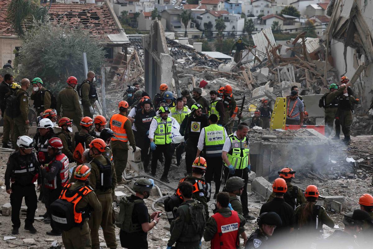 FOTO: Rudal Iran Hantam Permukiman Bet Shemesh Israel, Sembilan Orang Tewas