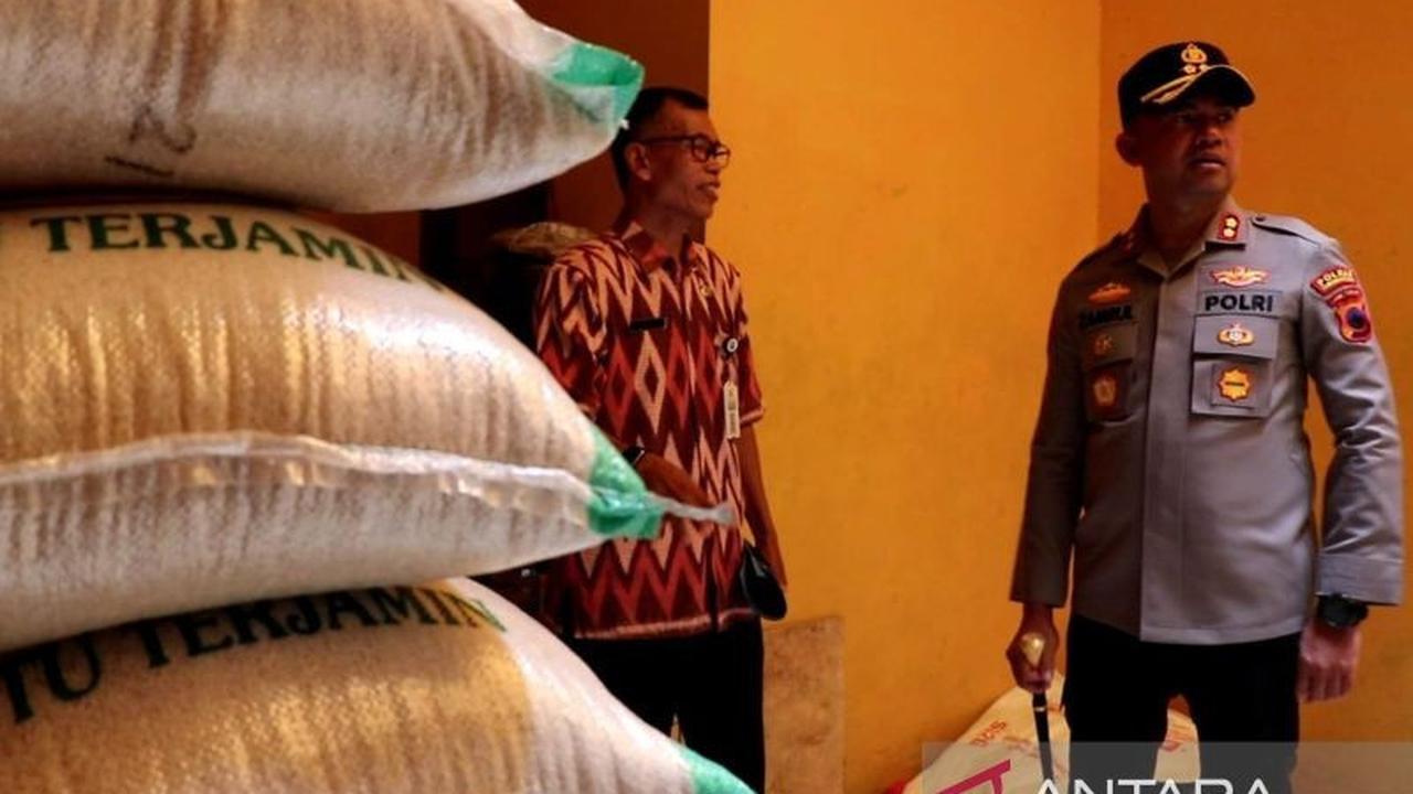 Polres Temanggung Pastikan Stok Aman dan Antisipasi Penimbunan Beras Jelang Lebaran