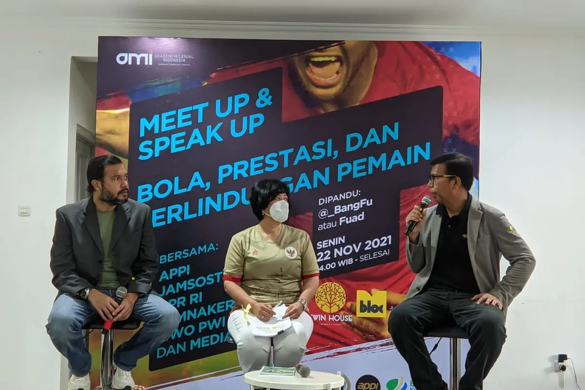 Kementerian Ketenagakerjaan (Kemnaker) bersama Asosiasi Pesepak Bola Profesional Indonesia (APPI) mendorong klub BRI Liga 1 dan Liga 2 mendaftarkan pemainnya ke BPJS Ketenagakerjaan.