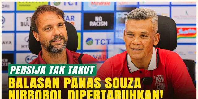 VIDEO: Mauricio Souza Balas Gertak Pelatih Malut United: Persija Tak Gentar!